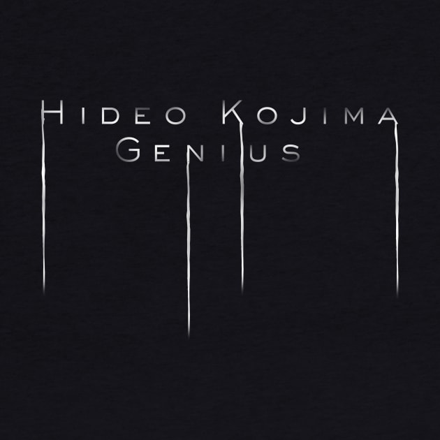 Hideo Kojima Genius by MaxGraphic